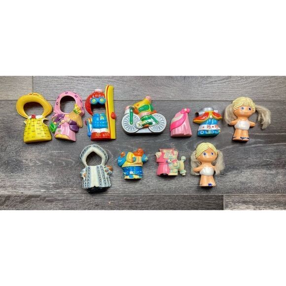 Vintage knickerbocker dolly pops pink doll house/dolls/accessories - Picture 5 of 9